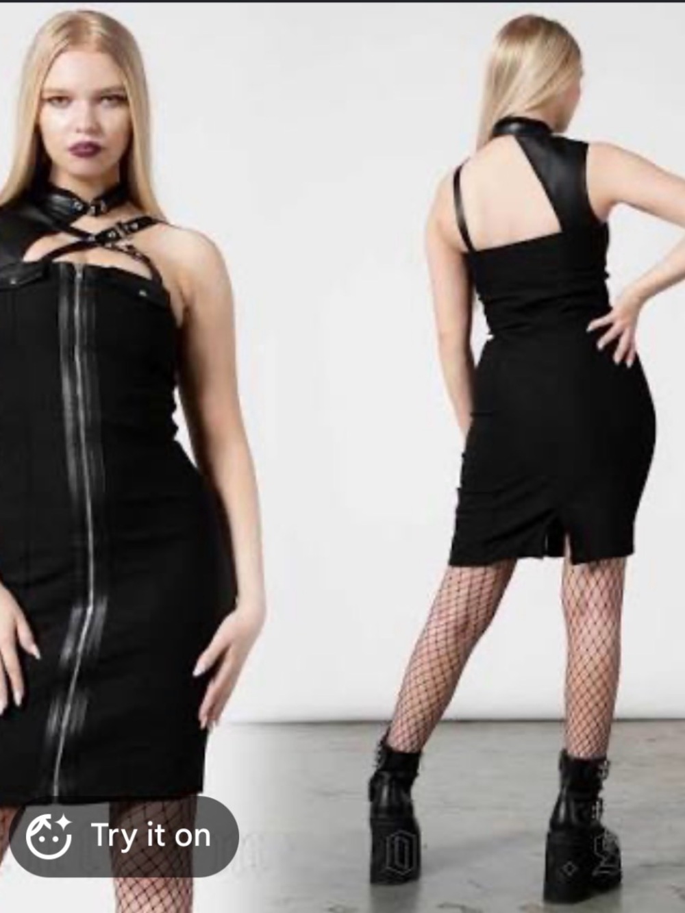 killstar MERCY ME MIDI DRESS